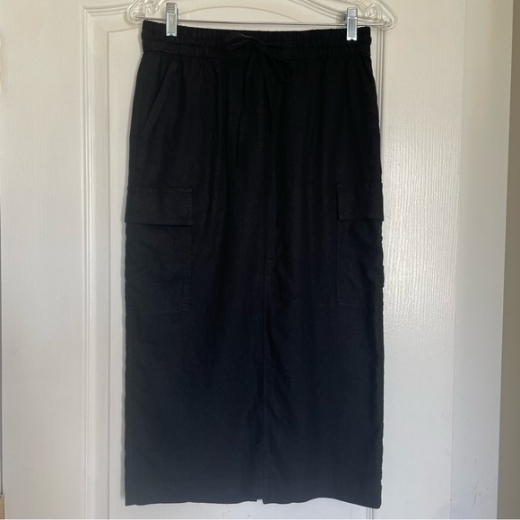 BNWT Linen Cargo Skirt - Picture 2 of 11